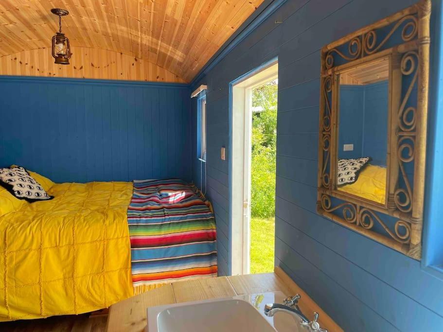 Shepherds Hut - Brecon Beacons Campsite Llangadog